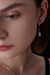 Rose Stem Single Earring