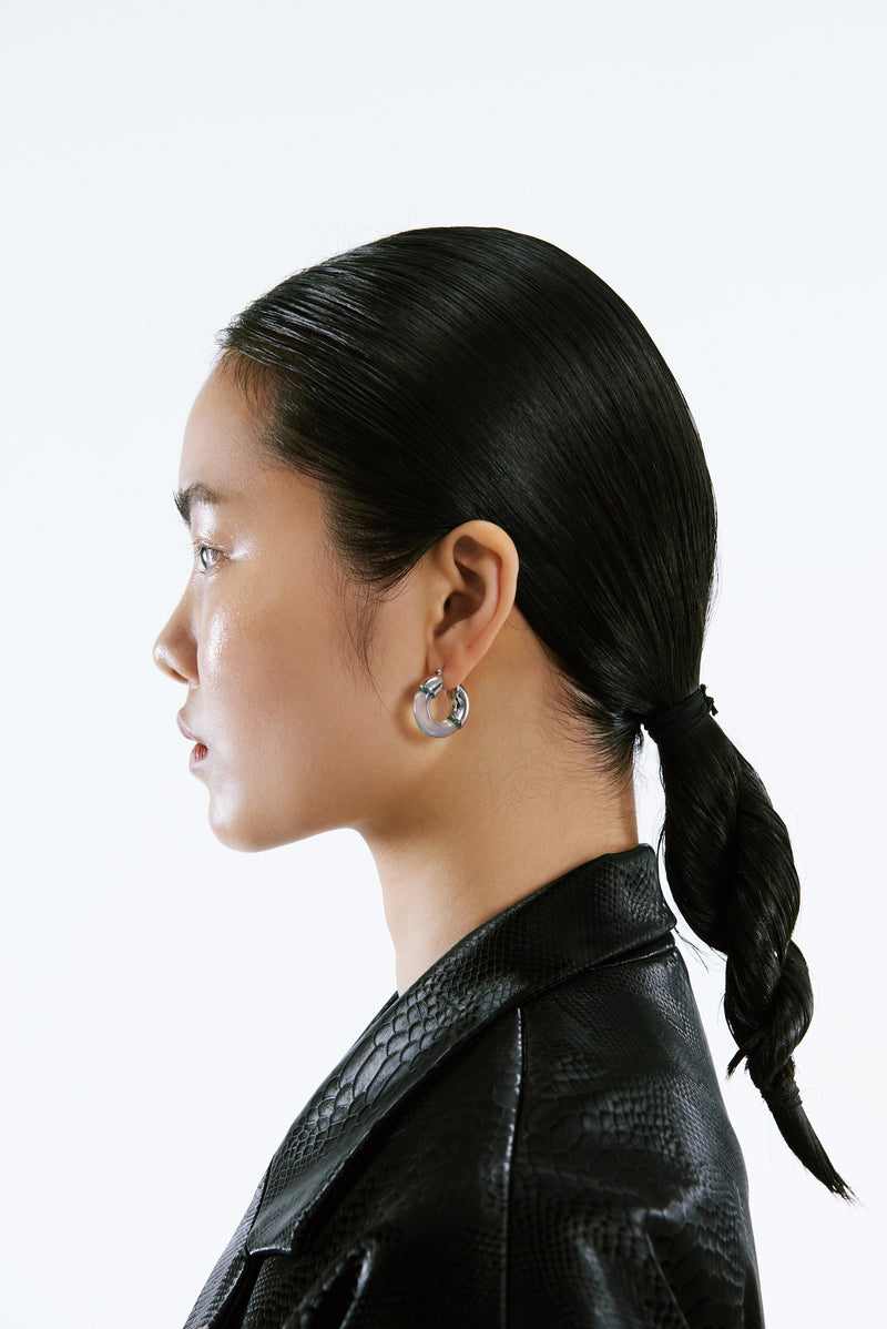 Glaze Hoop Earrings