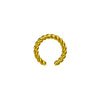 Braided Rope Open Ring