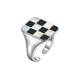 Chessboard Open Ring