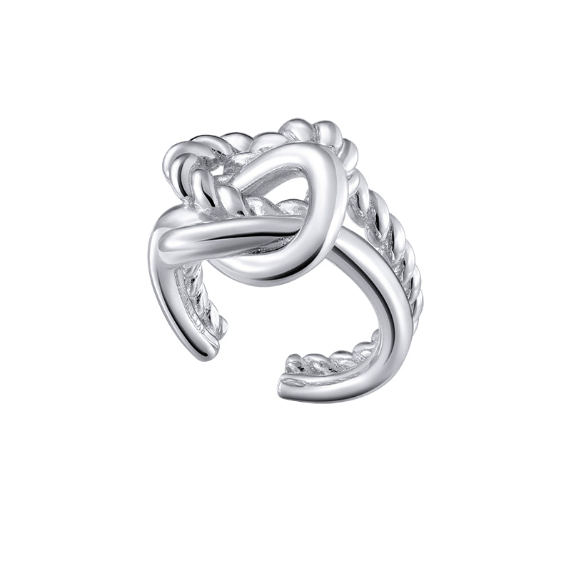 Concentric Knot Open Ring