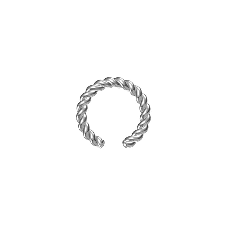 Braided Rope Open Ring