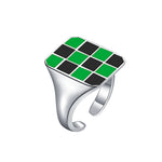 Chessboard Open Ring