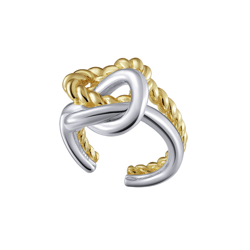 Concentric Knot Open Ring