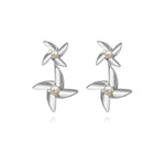Pinwheels Drop Earrings