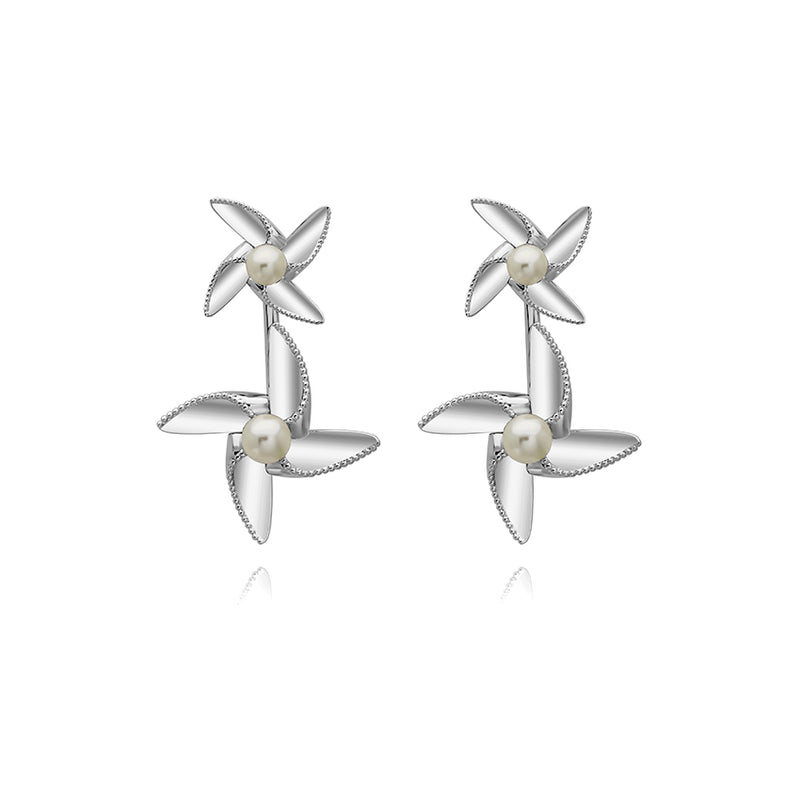 Pinwheels Drop Earrings