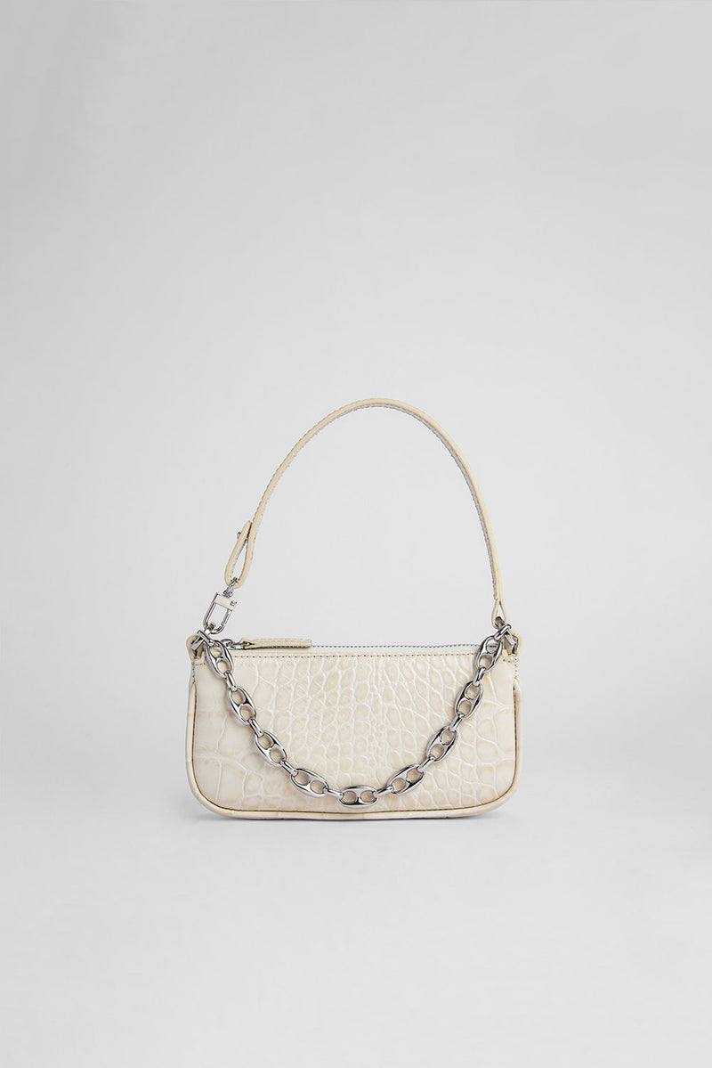 Mini Rachel Croco Embossed Leather Bag