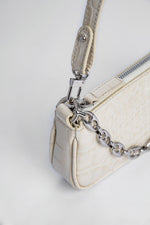 Mini Rachel Croco Embossed Leather Bag