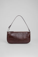 Rachel Croco Embossed Leather Bag