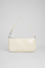 Rachel Croco Embossed Leather Bag