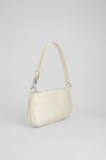 Rachel Croco Embossed Leather Bag