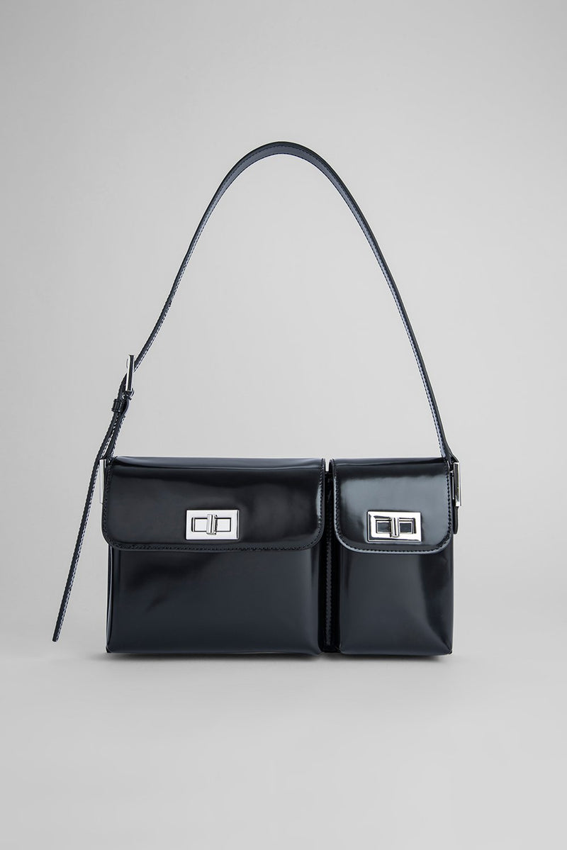 Billy Semi Patent Leather Bag