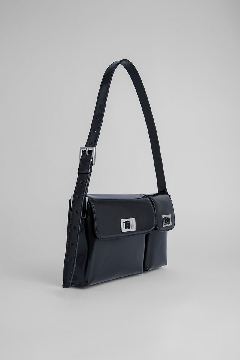 Billy Semi Patent Leather Bag