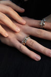 Rope Knot Faux Layered Ring