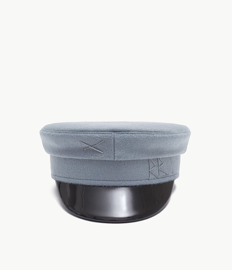 Monogram-Embroidered Baker Boy Cap