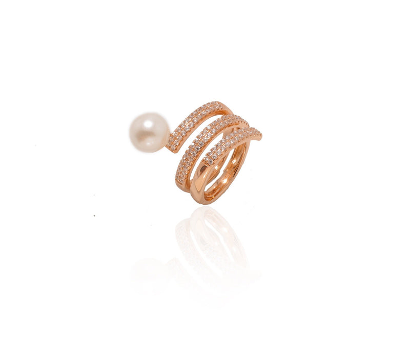 Pearl Wanderlust Wrap Ring