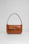 Miranda Croco Embossed Leather Bag