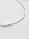 Pearl Chain Stitching Necklace