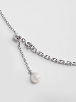 Pearl Chain Stitching Necklace