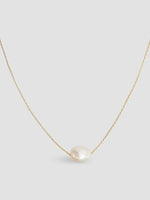 Single Baroque Pearl Necklace