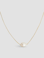 Single Baroque Pearl Necklace