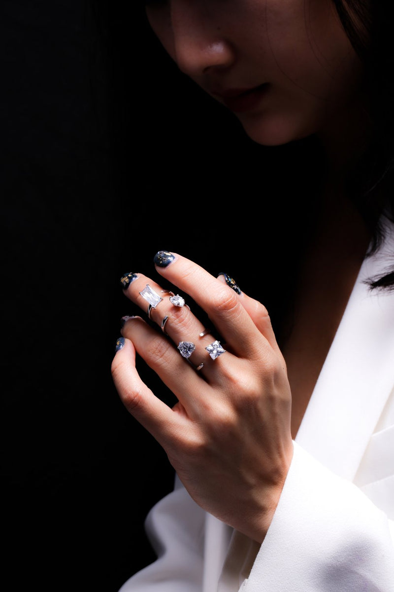 Lucent Dream Chain Ring Set