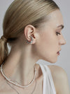 Pearl Beads Ear Cuff